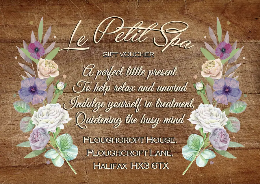 A Le petit spa gift voucher